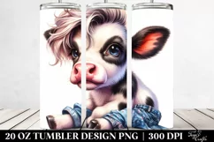 Revolted Baby Cow 20 Oz Tumbler Product Image 2