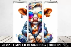 Revolted Baby Cow 20 Oz Tumbler Product Image 2