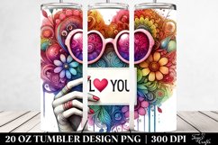Spring 20 Oz Tumbler Png Product Image 2