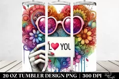 Spring 20 Oz Tumbler Png Product Image 2