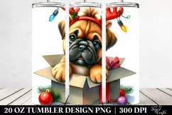 Cute Baby Bullmastiff PNG Product Image 2