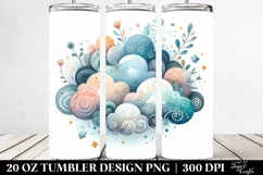 Whimsical Cloud Tumbler | 20 Oz Tumbler Product Image 2