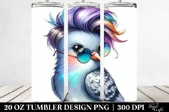 Cute Baby Dove Posing | 20 oz Tumbler Product Image 2