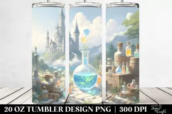 Simple Digital Painting Magic Potion | 20 oz Tumbler Product Image 2