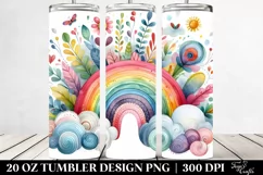 Colorful Baby Macaw | 20 Oz Tumbler Product Image 2
