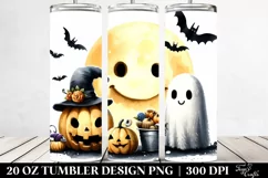 Simple Funny Haloween Full Moon 20 Oz Tumbler Product Image 2