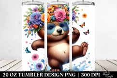 Cool Baby Bear Dance,Transparent PNG Product Image 2