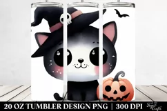 Simple Funny Halloween Clipart 20 Oz Tumbler Product Image 2