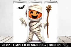 Simple Funny Halloween Clipart 20 Oz Tumbler Product Image 2