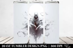 Simple Digital Painting Phantom | 20 oz Tumbler Product Image 2