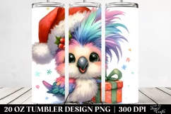 Stylish Parrot for Christmas,Transparent PNG Product Image 2