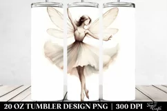 Simple Vintage Dancing Fairy | 20 oz Tumbler Product Image 2