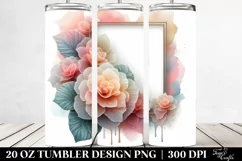 Glossy Begonia Artwork,Transparent PNG Product Image 2