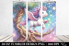 Cute Baby Unicorn Dancing | 20 Oz Tumbler Product Image 2