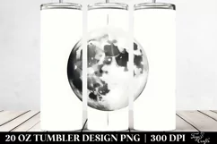 Digital Painting Moon | 20 oz Tumbler Product Image 2