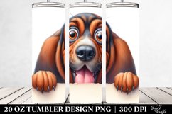 Crazy Bloodhound | 20 Oz Tumbler Product Image 2