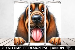 Crazy Bloodhound | 20 Oz Tumbler Product Image 2