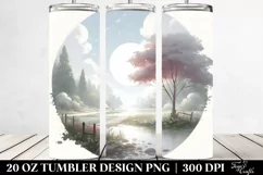 Simple Digital Painting | 20 oz Tumbler Product Image 2