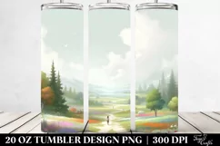 Simple Digital Painting | 20 oz Tumbler Product Image 2