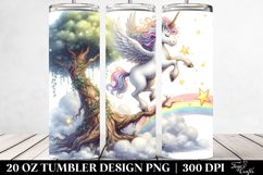 Cute Baby Unicorn Dancing | 20 Oz Tumbler Product Image 2
