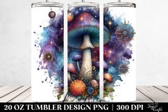 Detailed Mystical Mushroom Tumbler | 20 oz Tumbler Product Image 2