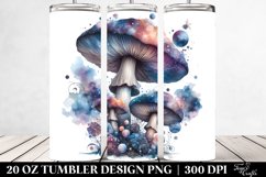 Detailed Mystical Mushroom Tumbler | 20 oz Tumbler Product Image 2
