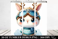 Cute Winter Bunny,Transparent PNG Product Image 2