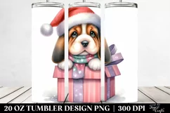 Winter Basset Hound,Transparent PNG Product Image 2