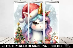 Cute Watercolor Unicorn Clipart Product Image 2