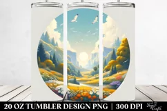 Simple Digital Painting | 20 oz Tumbler Product Image 2