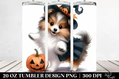 Cute Dancing Shetland Sheepdog PNG Product Image 2