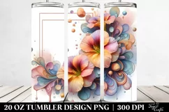 Glossy Nasturtium Clipart 20 Oz Tumbler Product Image 2