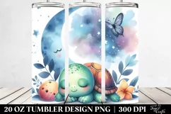 Colorful Baby Turtle | 20 Oz Tumbler Product Image 2