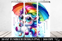 Excited Baby Unicorn Stylized After PNG Product Image 2