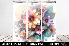 Shiny Retro Frame Primrose 20 Oz Tumbler Product Image 2