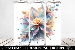 Abstract Pastel Shiny Narcissus Made of - 20 Oz Tumbler Product Image 2