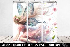 Watercolor Fairy Tumbler Product Image 2