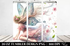 Watercolor Fairy Tumbler Product Image 2