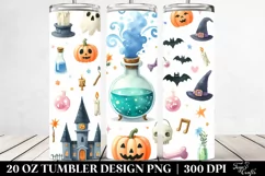 Simple Funny Haloween Magic Potion 20 Oz Tumbler Product Image 2