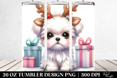 Expressive Baby with Reindeer Horns PNG Product Image 2