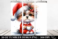Enthusiastic Baby Havanese with Crazy Haircut PNG Product Image 2