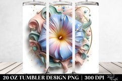 Glossy Morning Glory | 20 Oz Tumbler Product Image 2