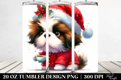 Expressive Baby Maltese with Crazy Haircut PNG Product Image 2