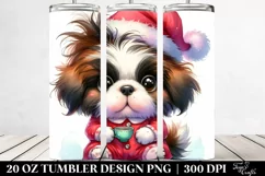 Expressive Baby Maltese with Crazy Haircut PNG Product Image 2