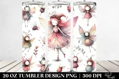Whimsical Quirky Fairy Tumbler Design Product Image 2