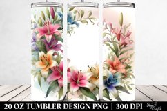 Colorful Lily PNG Product Image 2
