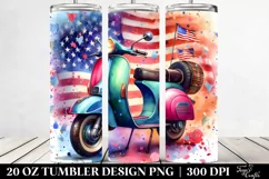Vintage Confetti Scooter | 20 oz Tumbler Product Image 2
