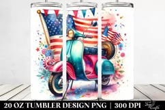 Vintage Confetti Scooter | 20 oz Tumbler Product Image 2