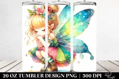Colorful Cute Fairy | 20 Oz Tumbler Product Image 2