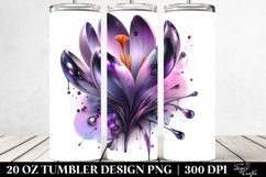 Glossy Crocus | 20 oz Tumbler Product Image 2